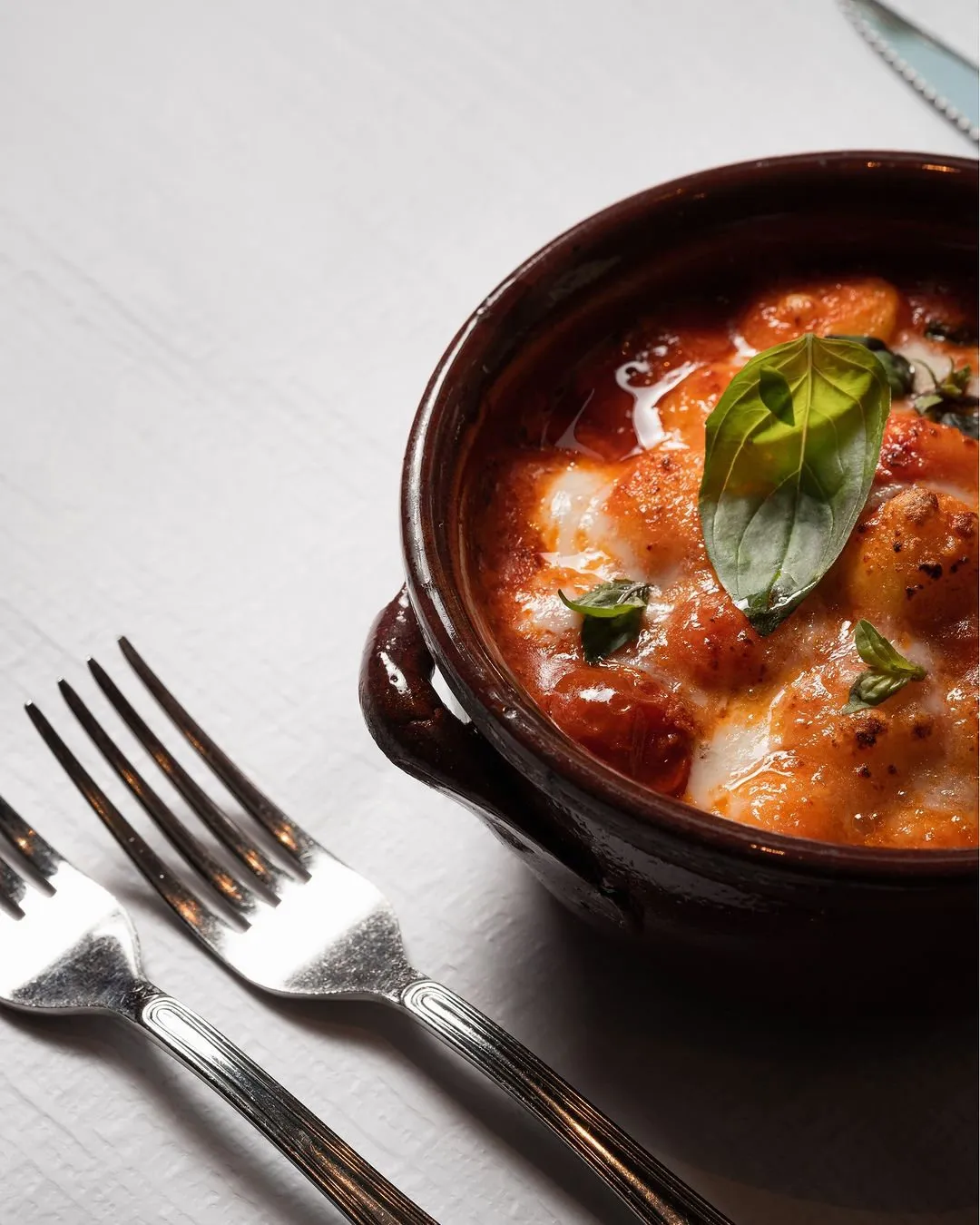 Gnocchi alla Sorrentina, frisch zubereitet im Anemoia in Zürich