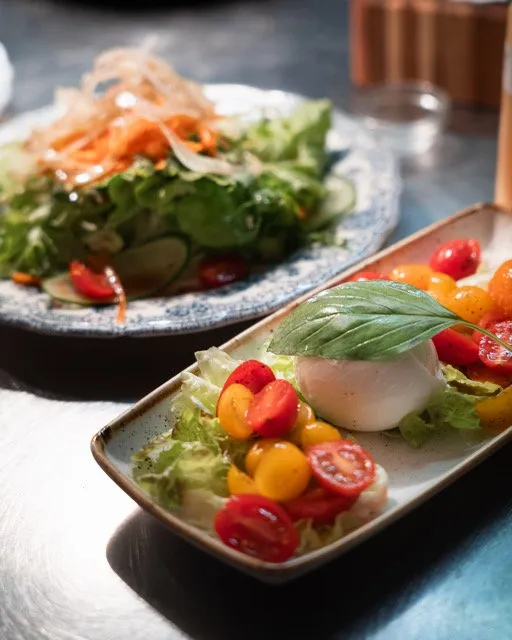 Klassische italienischer Salat: Caprese