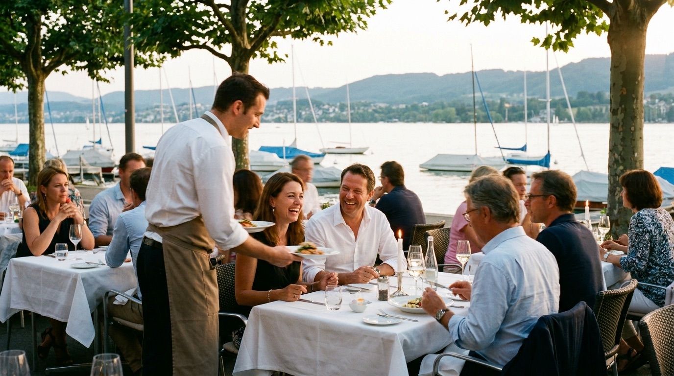 Essen mit Ambiente in und um Zürich